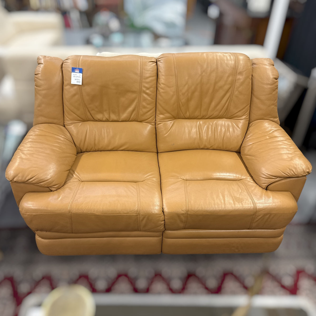 Canapé en cuir avec relax