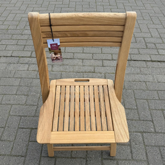 Ensemble de jardin - Table ronde + 8 chaises Timber furniture by Alexander Rose
