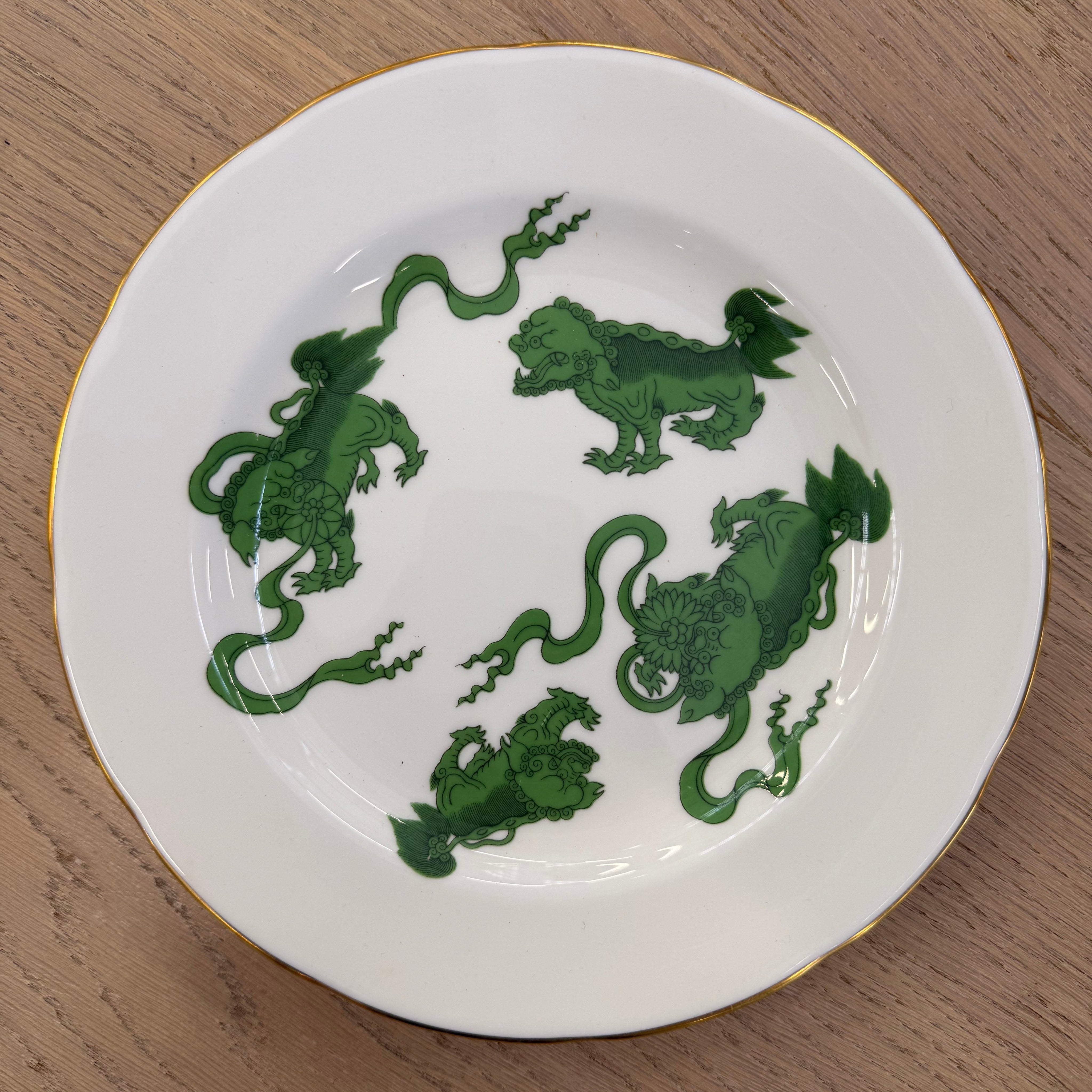 Service Wedgwood - Green Chinese Tigers