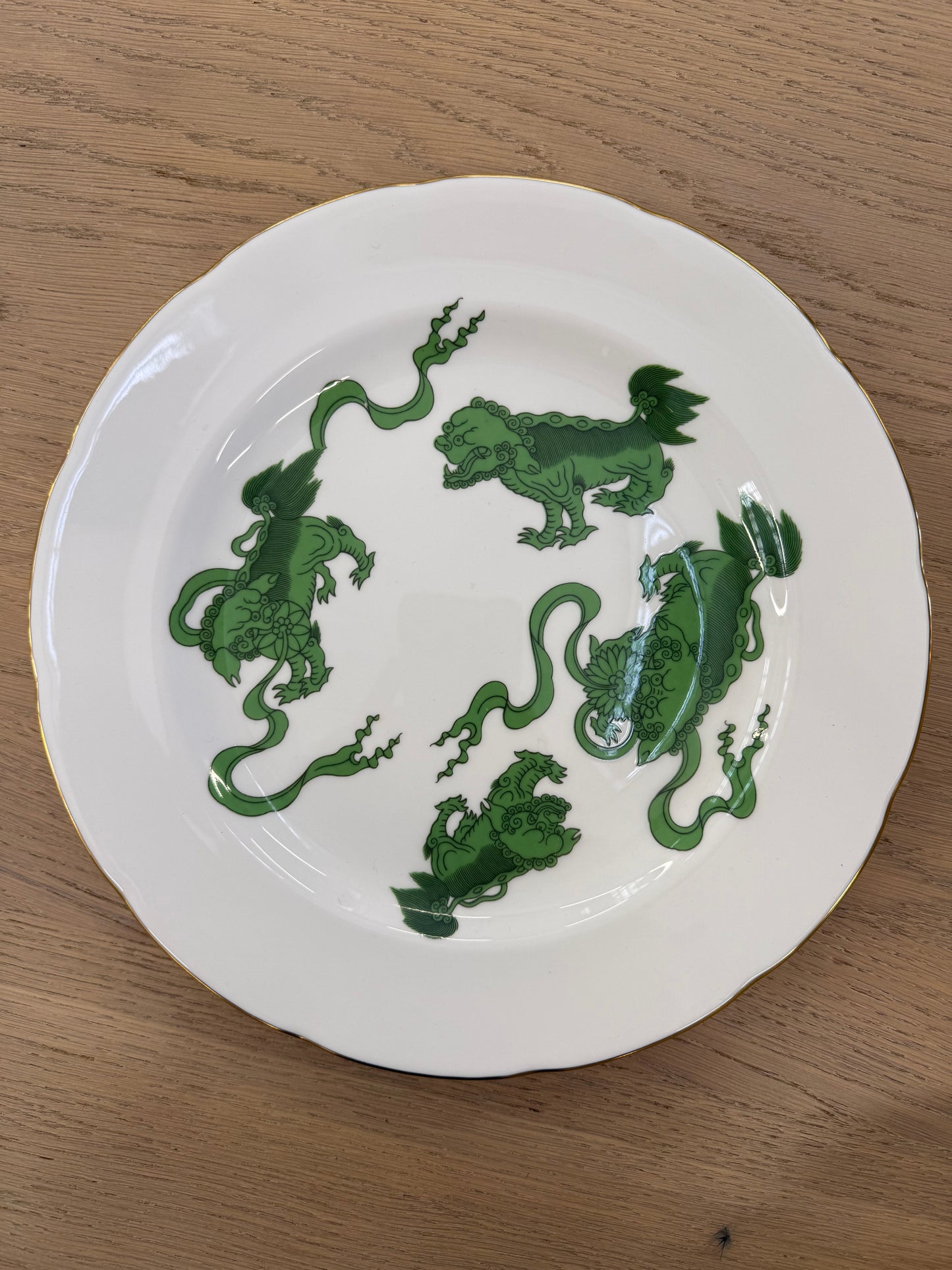 Service Wedgwood - Green Chinese Tigers