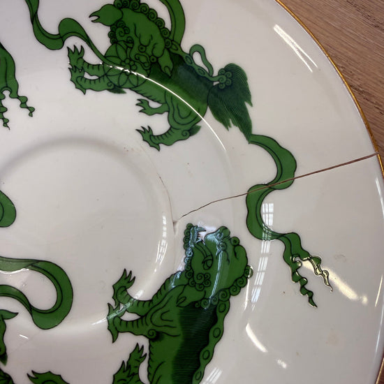 Service Wedgwood - Green Chinese Tigers