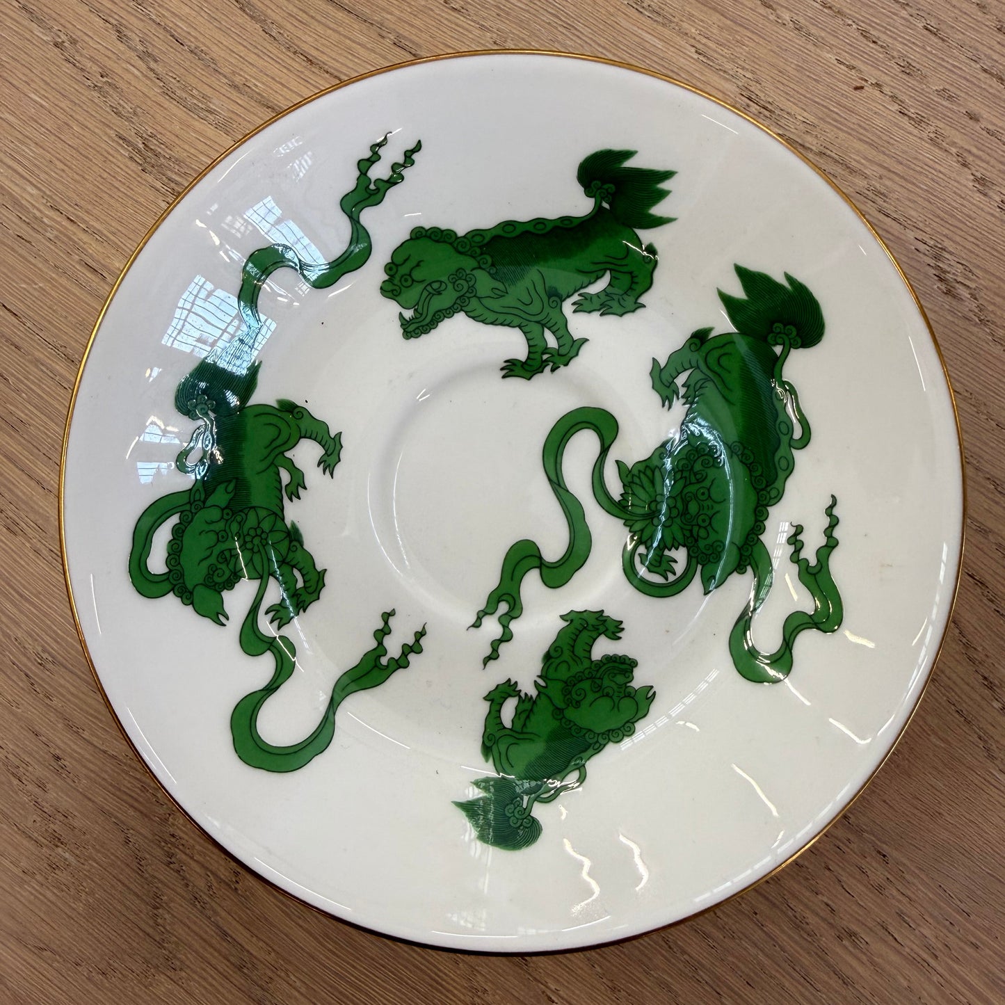 Service Wedgwood - Green Chinese Tigers
