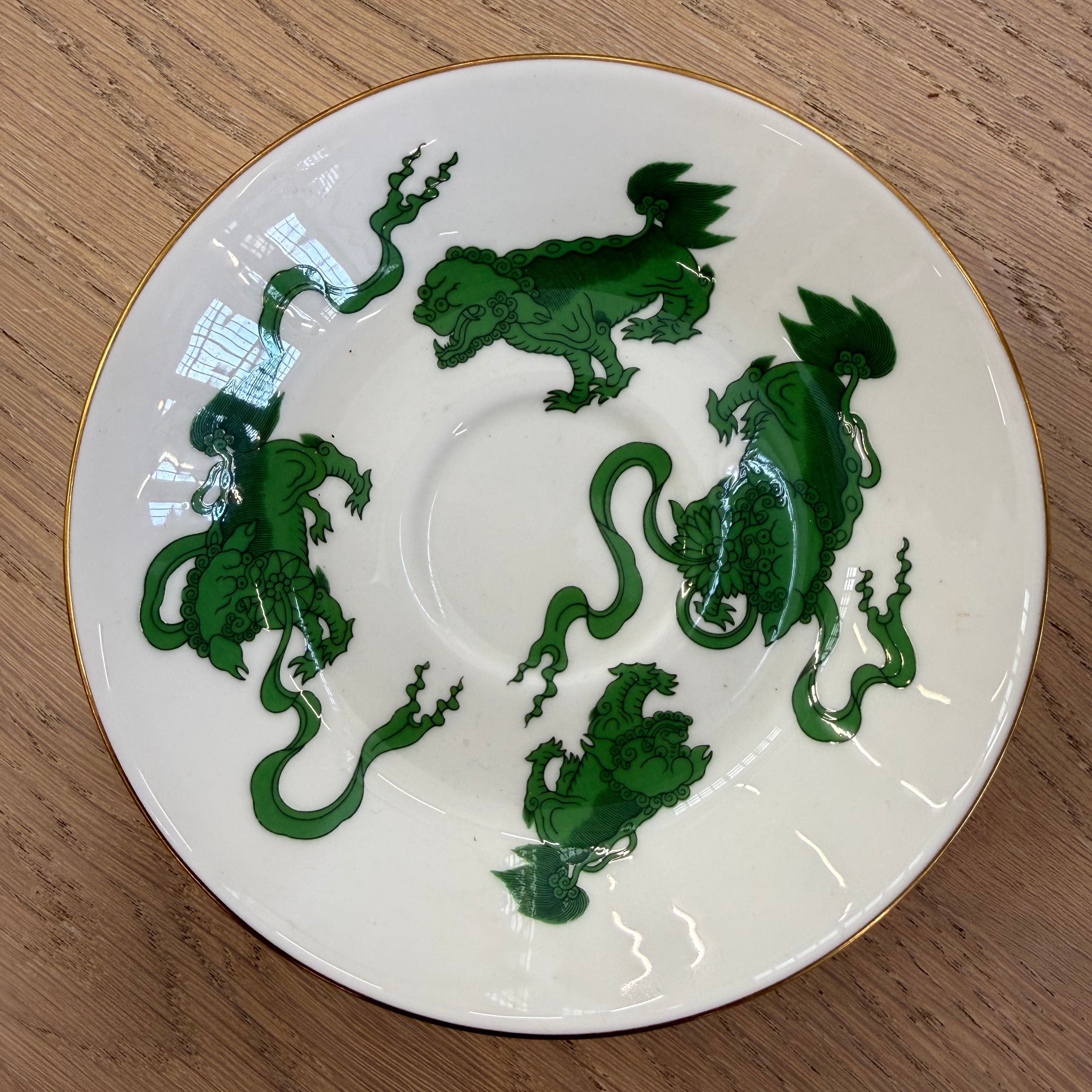 Service Wedgwood - Green Chinese Tigers