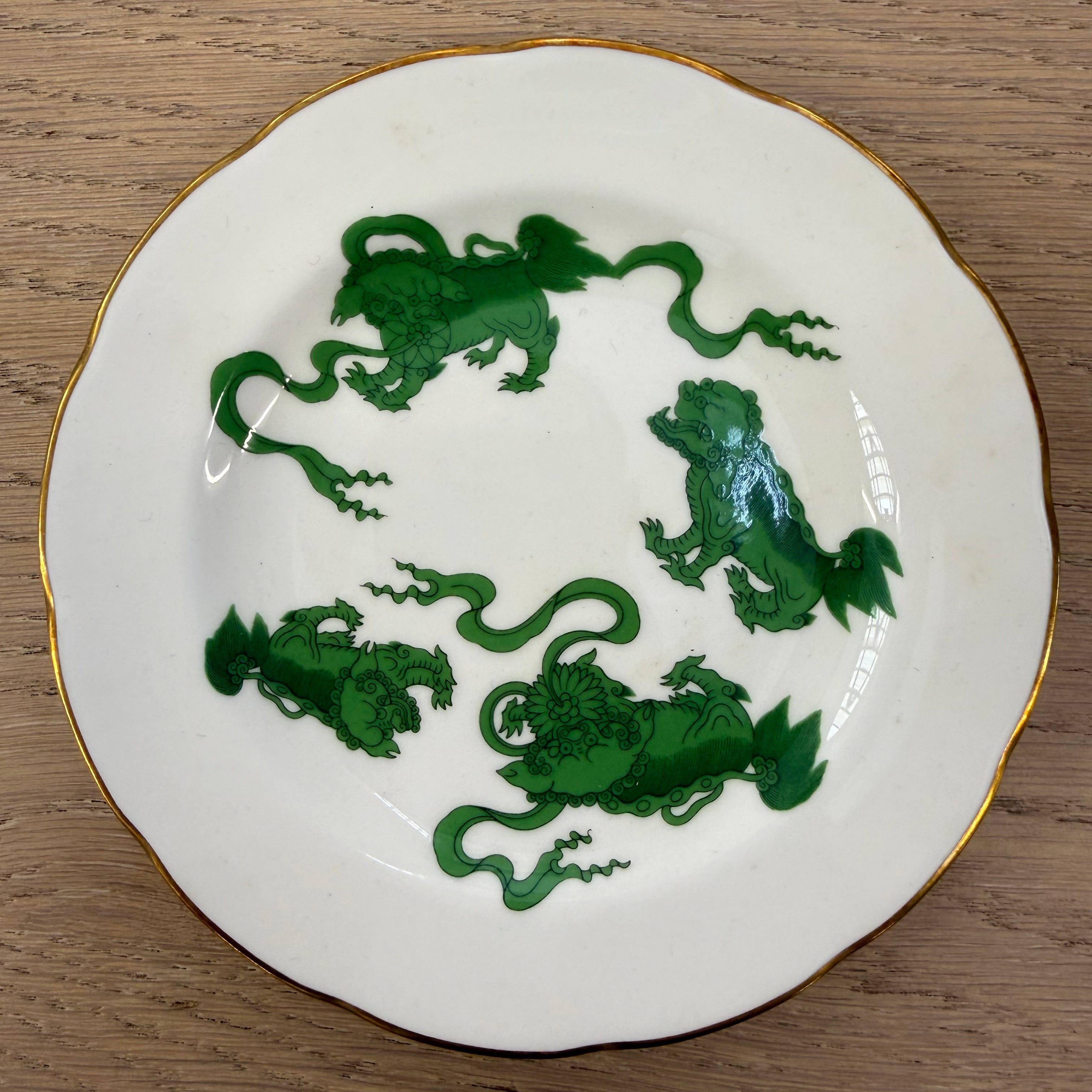 Service Wedgwood - Green Chinese Tigers