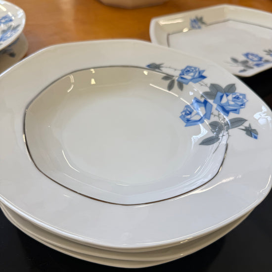 Service Art Déco en porcelaine tchécoslovaque