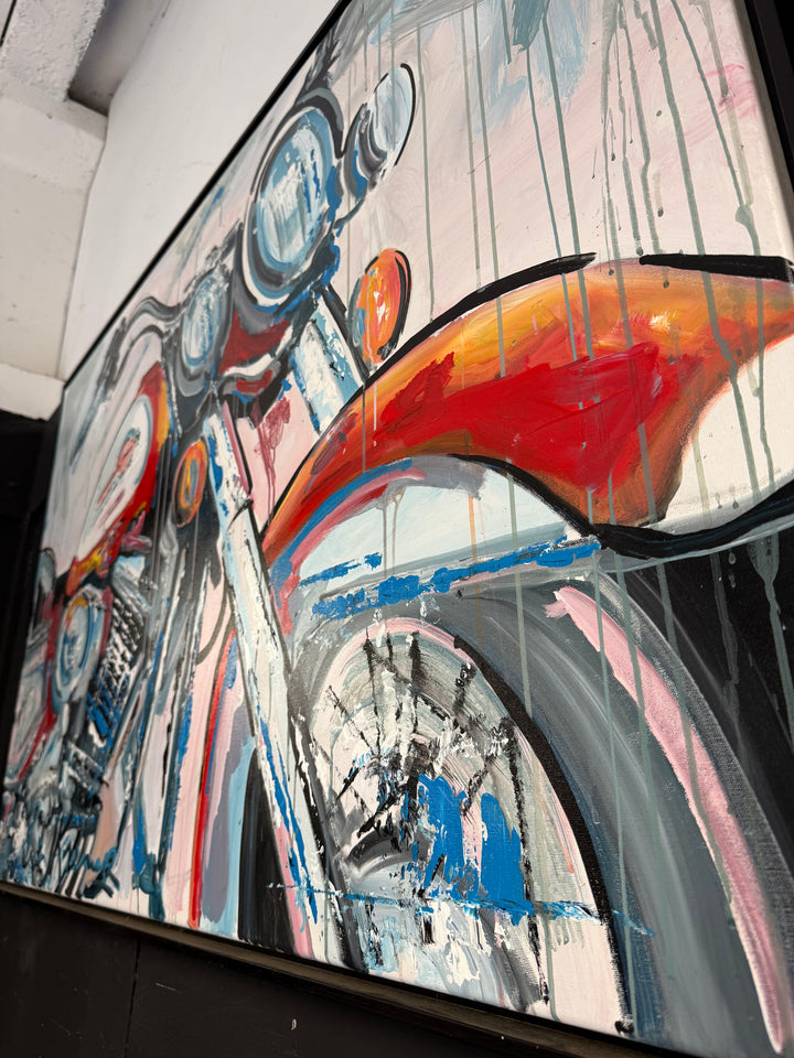 Peinture Harley Davidson - Eric Jan Kremer