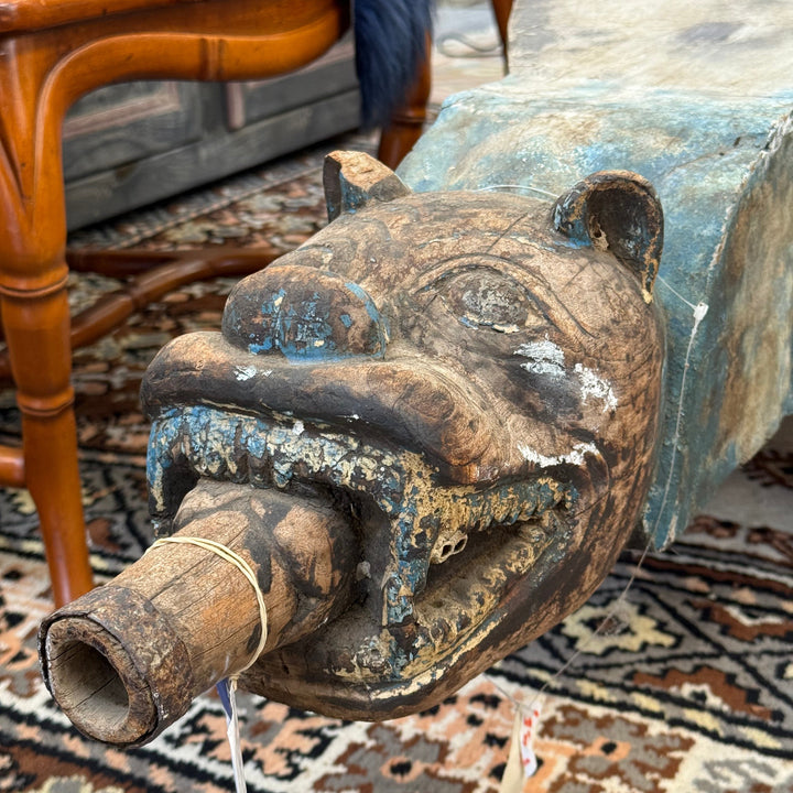 Table basse thailandaise tigre