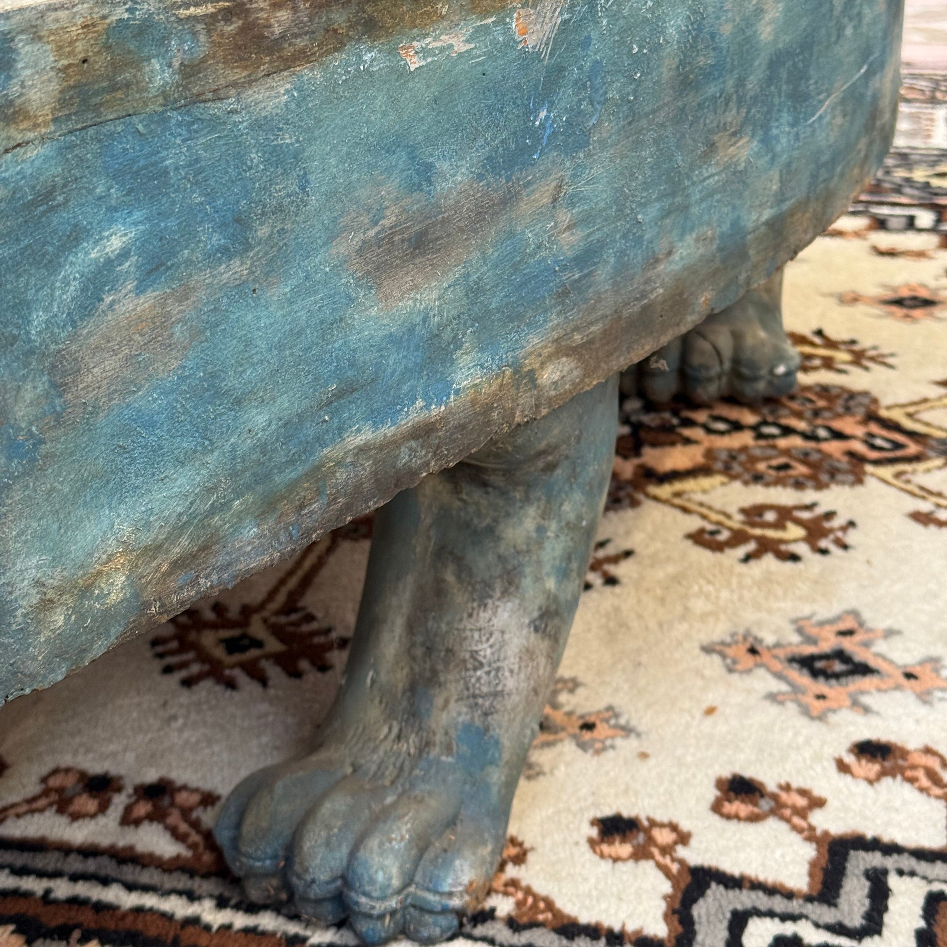 Table basse thailandaise tigre