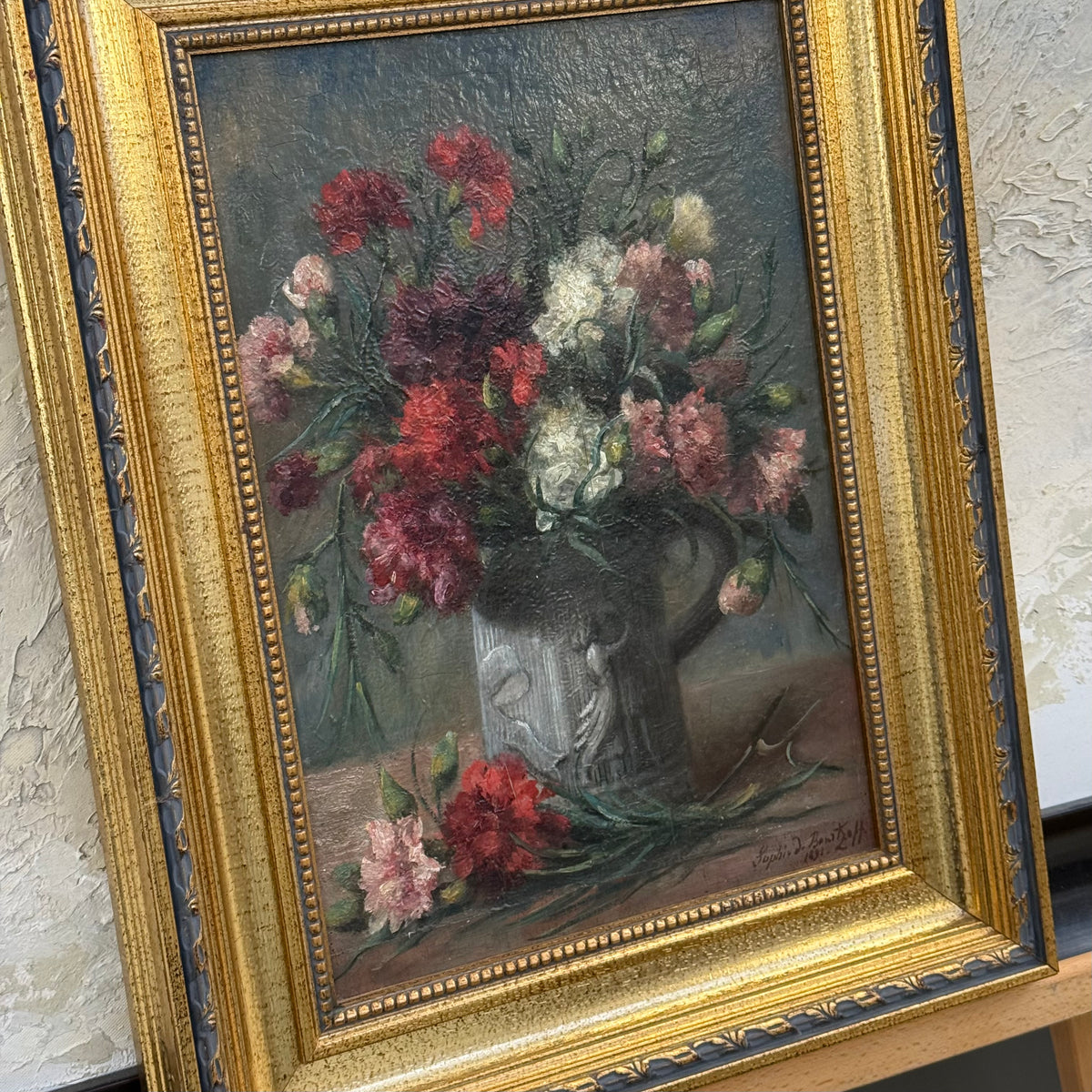 Tableau nature morte florale - Sophie Bourtzoff