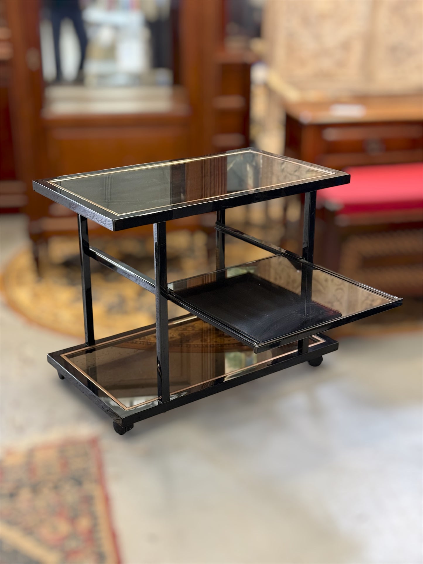 Chariot bar vintage - Roger Vanhevel pour Belgo Chrom
