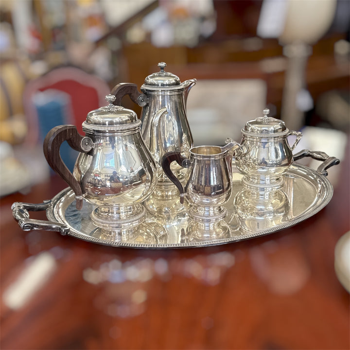Service à café et thé Christofle Gallia - Malmaison