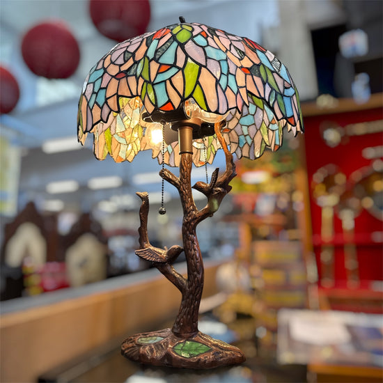 Lampe de table style Tiffany