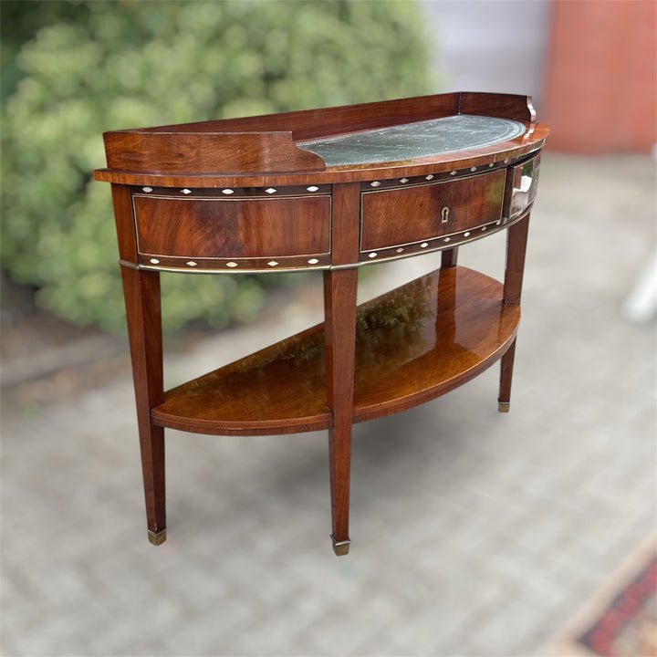 Console demi-lune style Louis XVI