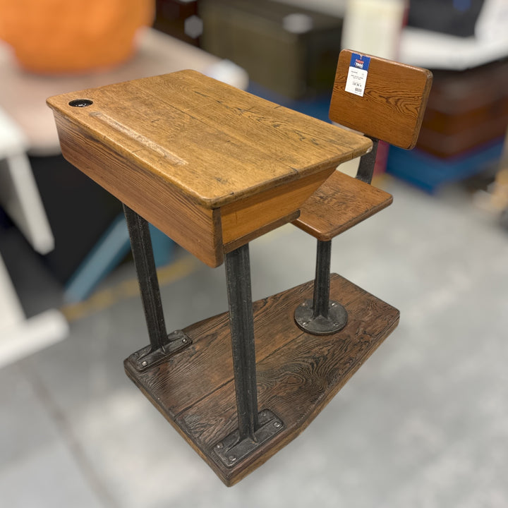 Bureau d'écolier vintage