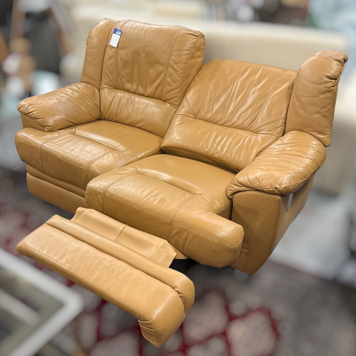 Canapé en cuir avec relax