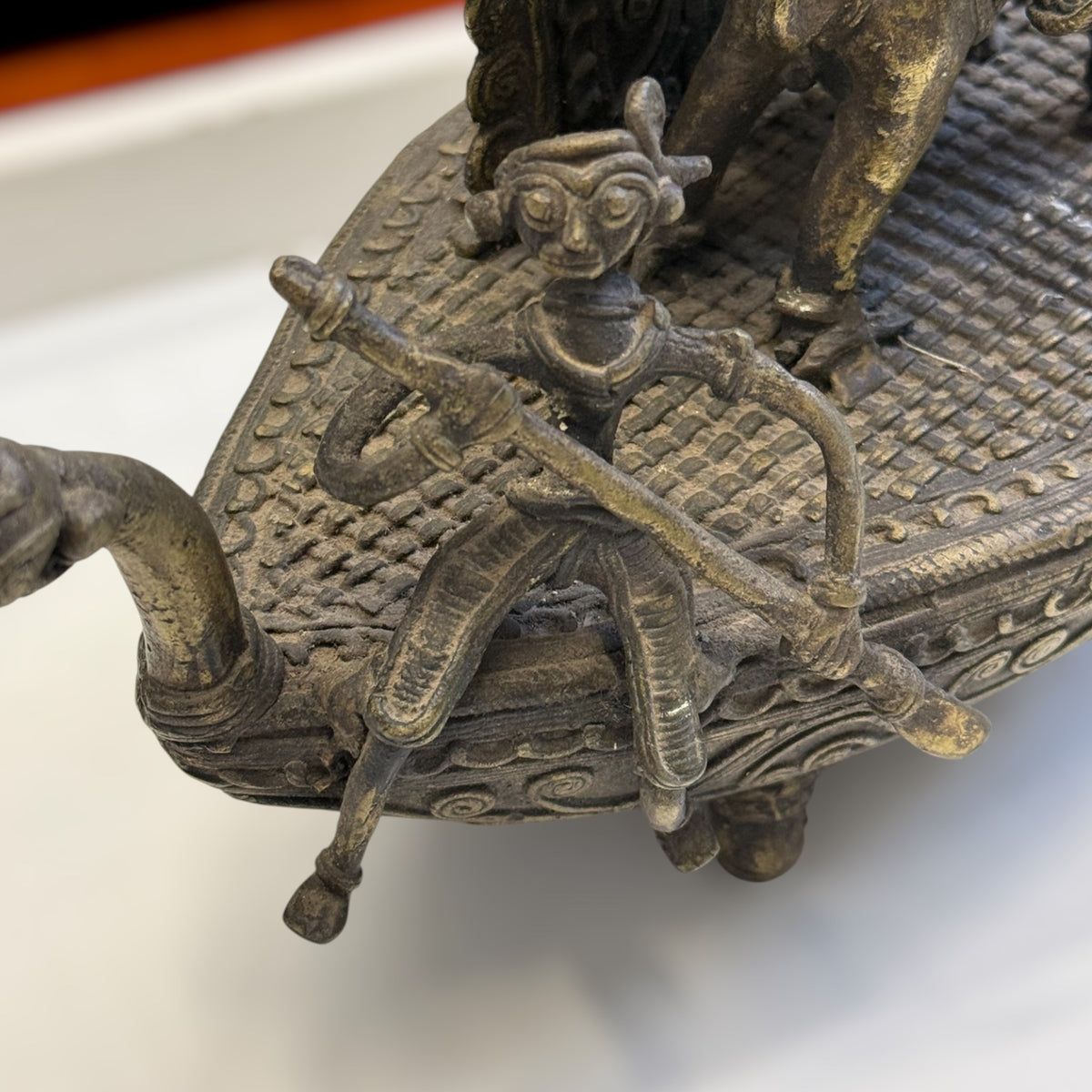 Statue indienne en bronze - Durga