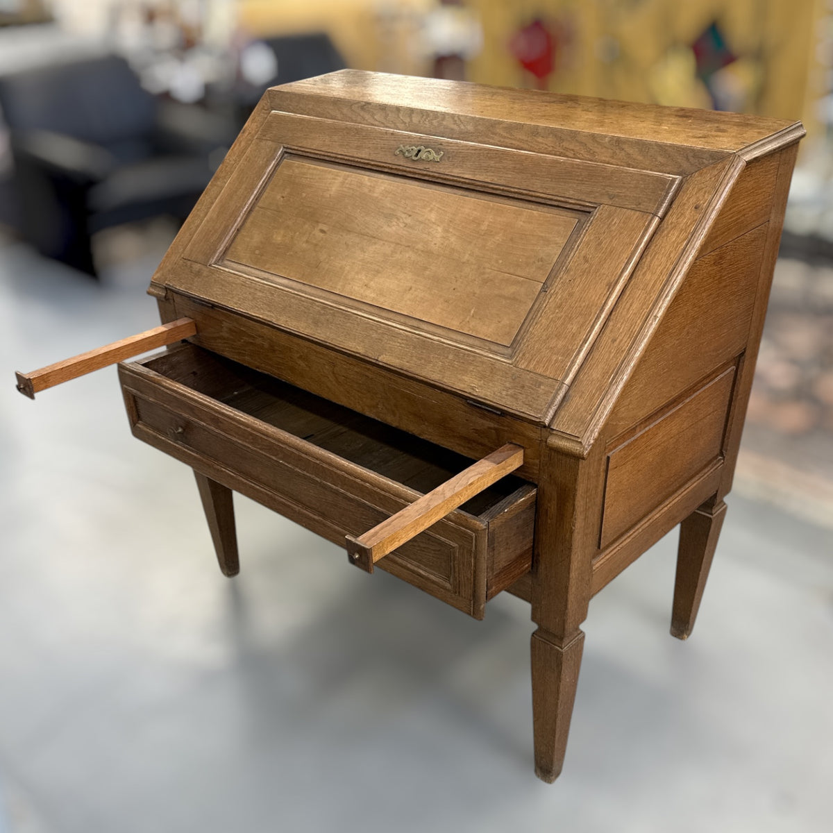 Secrétaire dos d'âne style Louis XVI